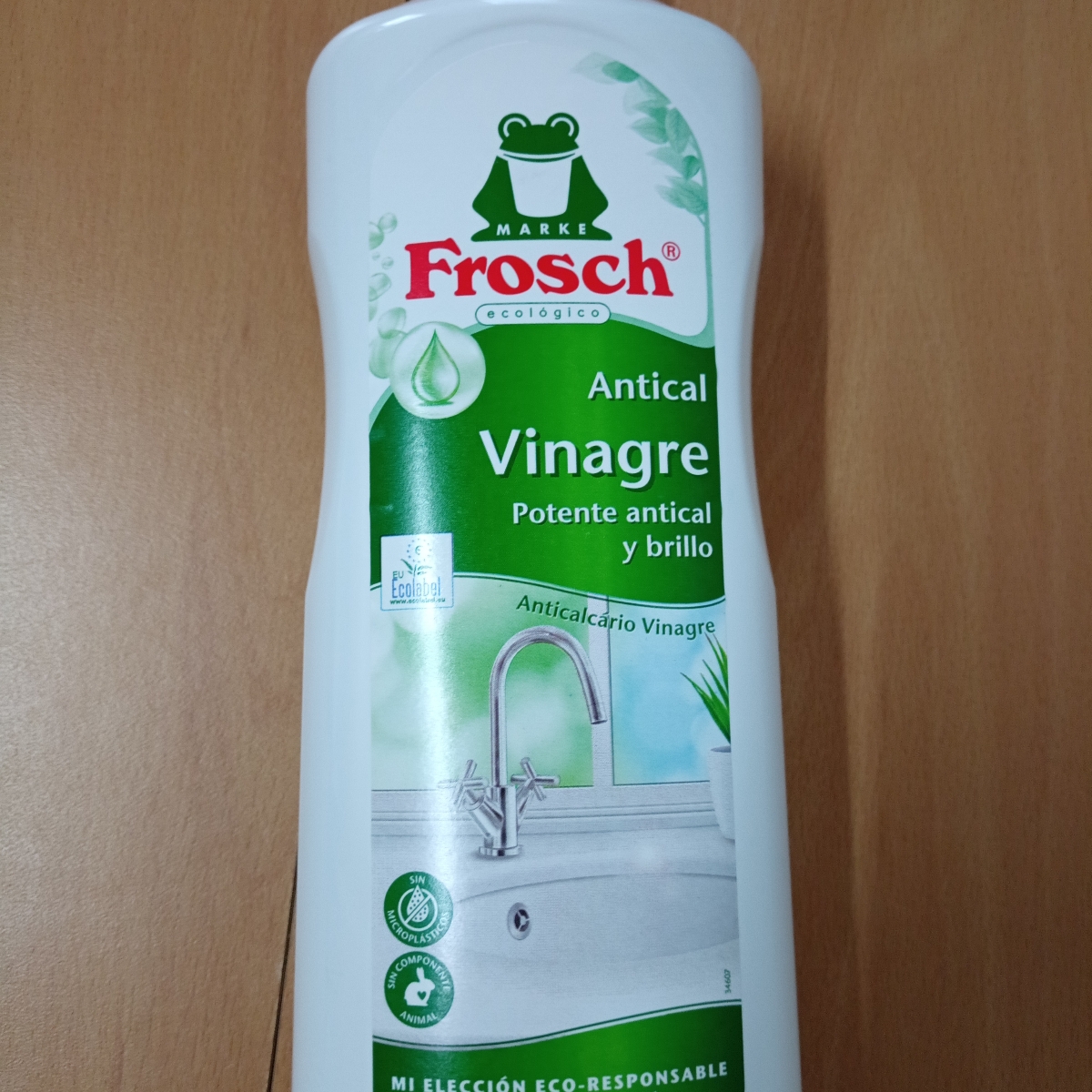 Limpiador baño antical con vinagre ecológico Frosch 1 l.