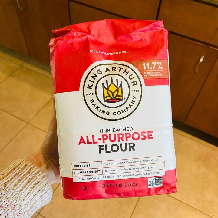 photo of King Arthur Baking Company Unbleached All-purpose Flour shared by @beckyyy on  09 Jan 2024 - review