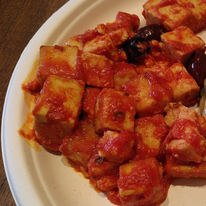 photo of Artisti del Vegetariano (Piazza Wagner) Tofu alla cacciatora shared by @merry-cherry-veg on  27 Apr 2024 - review
