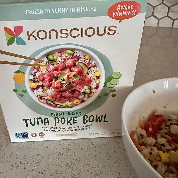 photo of Konscious tuna poke bowl shared by @danadogmom33 on  05 Sep 2023 - review