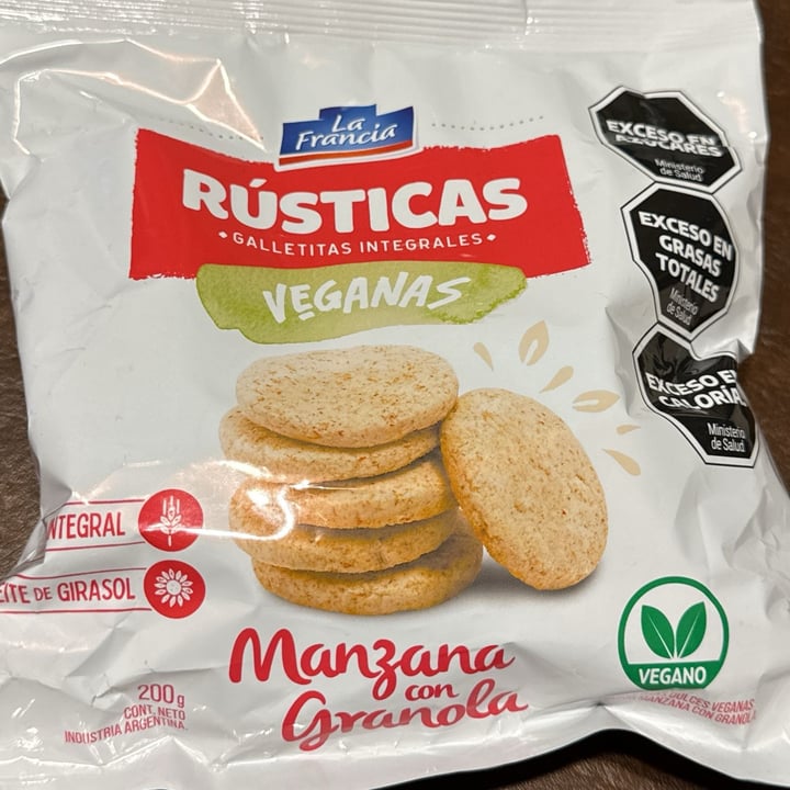 photo of La Francia Rústicas Galletitas Integrales De Manzana Con Granola shared by @aguimoreno on  09 Sep 2024 - review