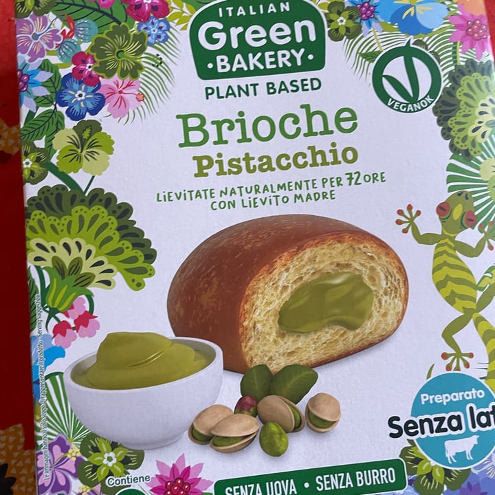 photo of italian green bakery Brioche Al Pistacchio shared by @quandleloup on  26 Nov 2023 - review