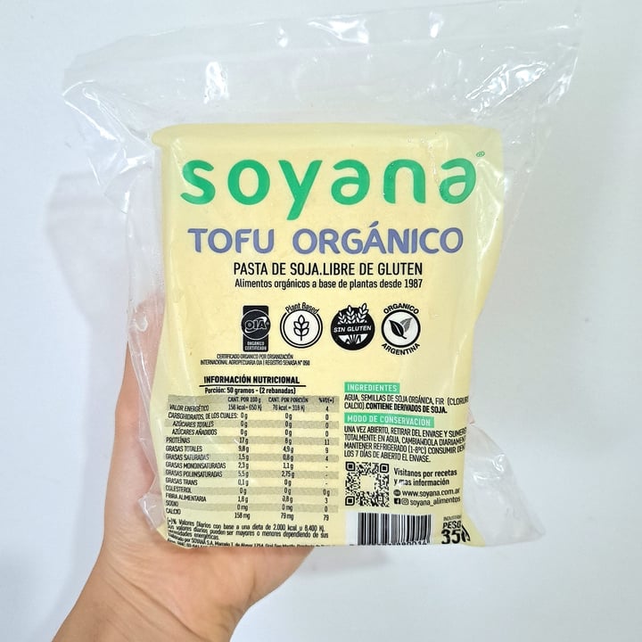 photo of Soyana Tofu Orgánico shared by @meliiac on  31 Dec 2024 - review