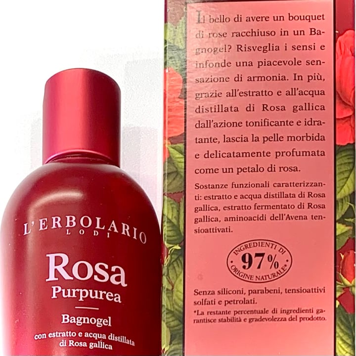 photo of L’Erbolario bagnogel rosa purpurea shared by @marabasso on  18 Apr 2024 - review