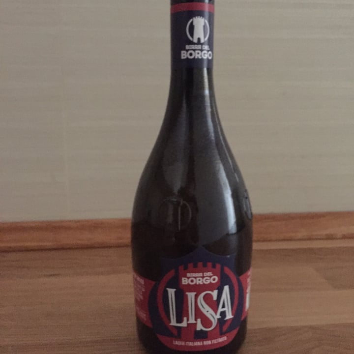 photo of Birra del borgo Lisa Lager Non Filtrata shared by @fbr on  24 Aug 2023 - review