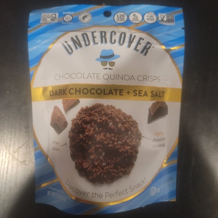 photo of Undercover Dark Chocolate & Sea Salt Crispy Quinoa shared by @pink417 on  19 Mar 2024 - review