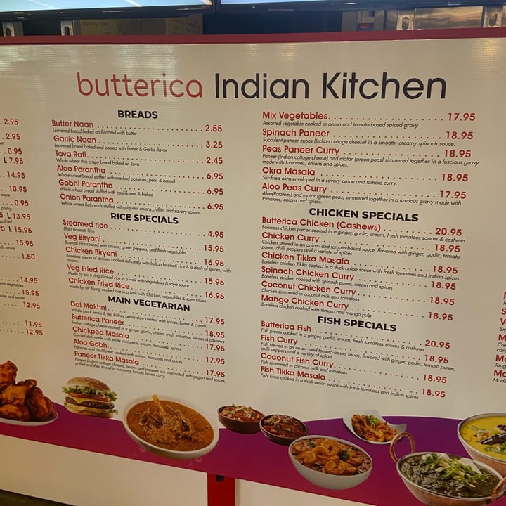 photo of Butterica Indian Kitchen Aloo Gobhi shared by @veggie-meg on  11 May 2024 - review