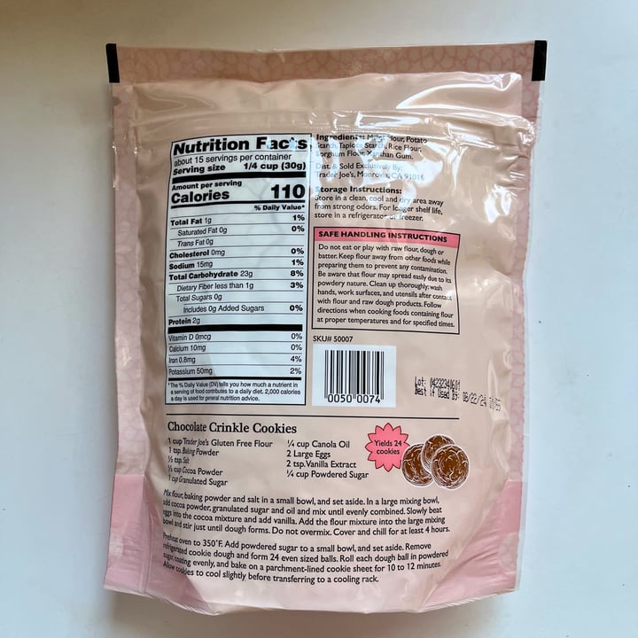 Trader Joe's Gluten Free All Purpose Flour Review abillion