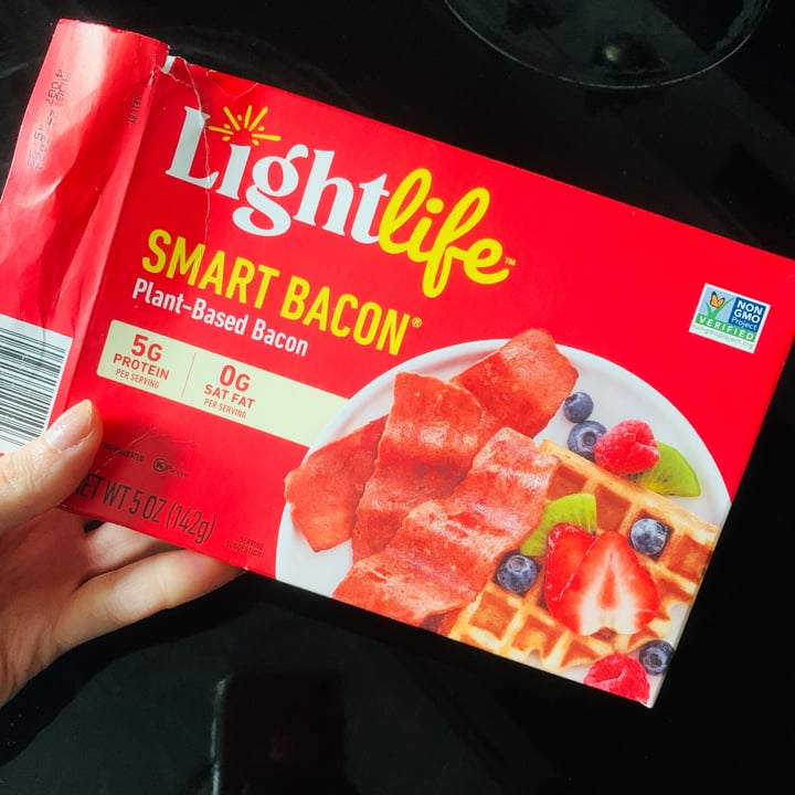 photo of Lightlife Smart Bacon Plant-Based Bacon shared by @marymacw on  19 May 2024 - review