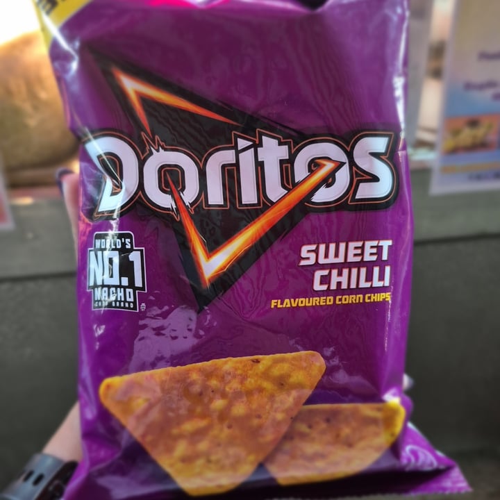 photo of Doritos Doritos Spicy Sweet Chili chips shared by @indianveganstuff on  02 Aug 2025 - review