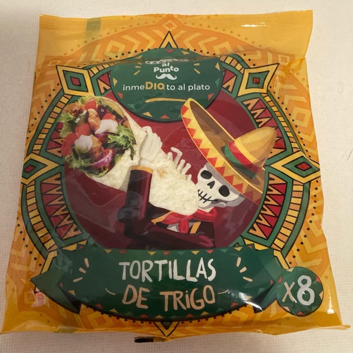 photo of Al punto Tortillas de trigo shared by @martitavegan on  19 Aug 2023 - review