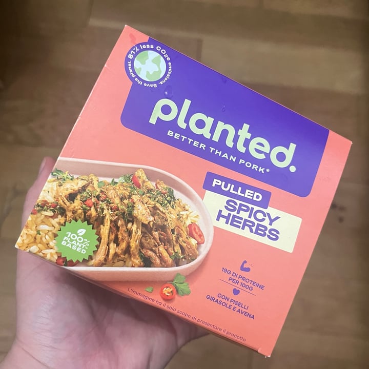 photo of Planted Pulled spicy herbs shared by @laquokka on  10 Apr 2024 - review