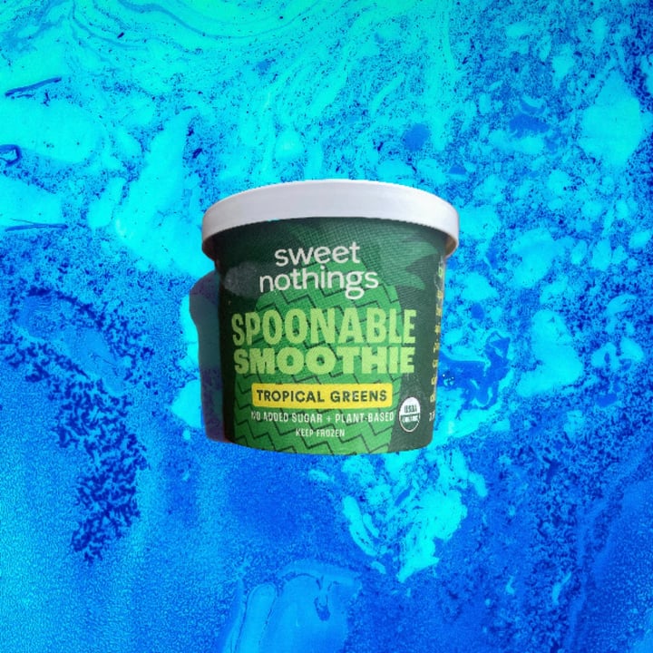 photo of Sweet Nothings Tropical greens spoonable smoothie shared by @glutenfreevee on  26 Mar 2024 - review