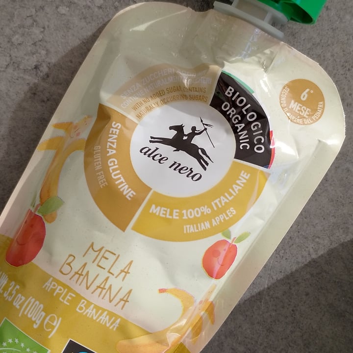 photo of Alce Nero Purea biologica mela e banana shared by @silvia89 on  10 Jan 2025 - review
