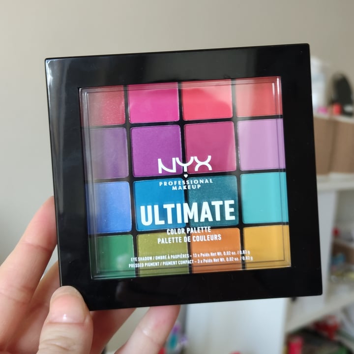 photo of NYX Cosmetics ultimate color palette shared by @ilariachillea on  20 Oct 2023 - review