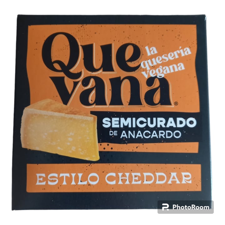 photo of Quevana semicurado de anacardo estilo cheddar shared by @garmedan on  09 May 2024 - review