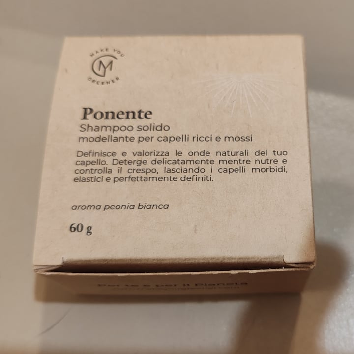 photo of Make you greener Ponente shampoo solido capelli ricci e mossi shared by @cristina-sordi on  27 Sep 2025 - review