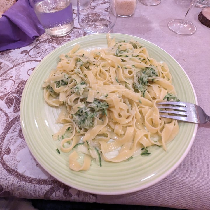 photo of La Tana dell’Orso Tagliatelle Con Zucchine E Scalogno shared by @theroseintheglobe on  11 May 2025 - review