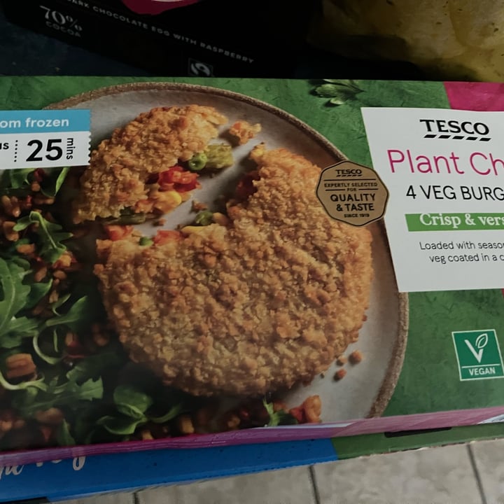 photo of Tesco Plant Chef Veg burgers shared by @hoiks on  18 Apr 2024 - review