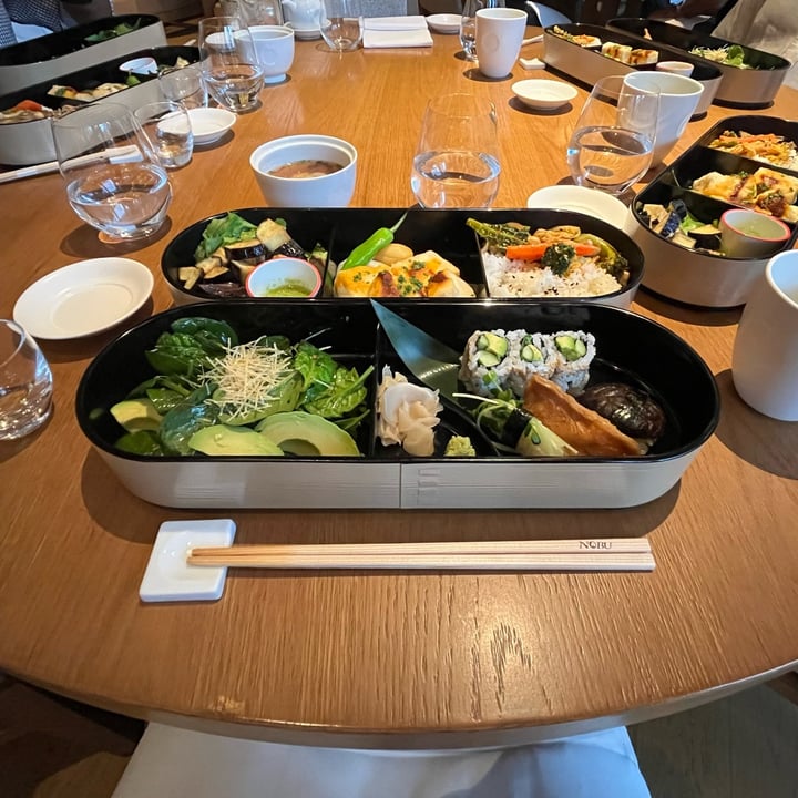 photo of NOBU Singapore Veganized Bento Box 🍱 shared by @unclenorton on  12 Jan 2024 - review