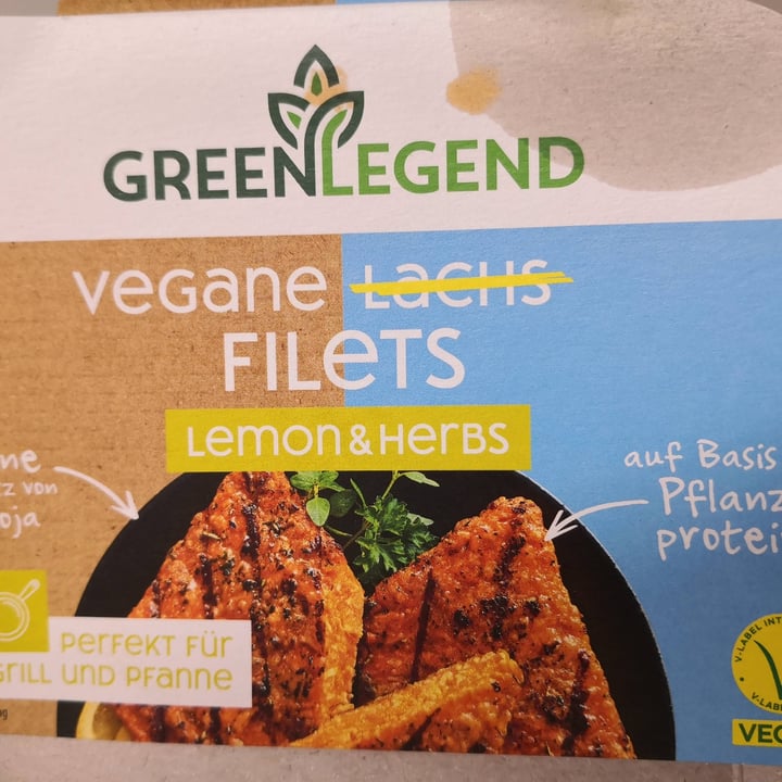 photo of Green Legend vegane filet lemon & herbs shared by @nb124 on  30 Mar 2024 - review