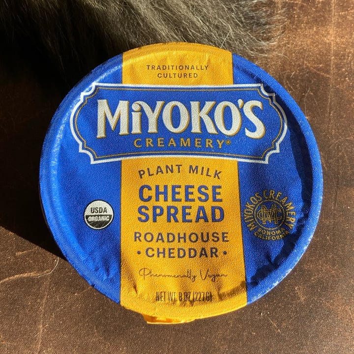 photo of Miyoko's Creamery Roadhouse Cheddar Spread shared by @lansterm on  16 Jan 2024 - review