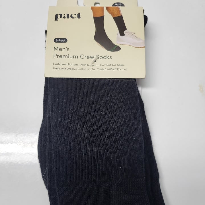 photo of Pact Men's Premium Crew Socks shared by @acastillon on  04 Aug 2025 - review