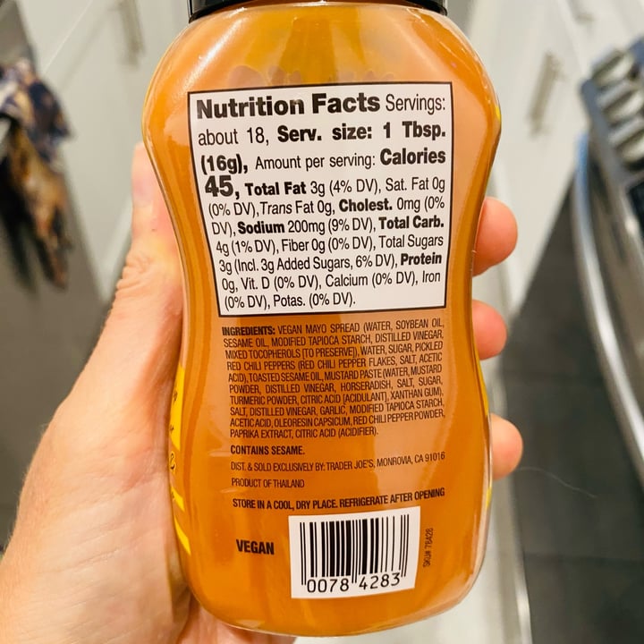 photo of Trader Joe's Spicy Dynamite Sauce shared by @beckyyy on  28 Aug 2025 - review