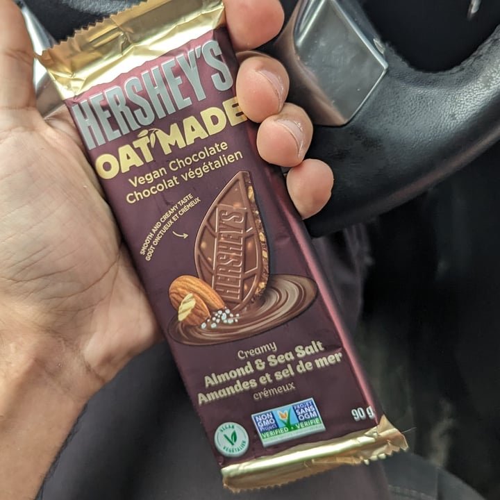 photo of Hershey's Oat made extra creamy almond & sea salt shared by @john-veg93 on  08 Jun 2024 - review