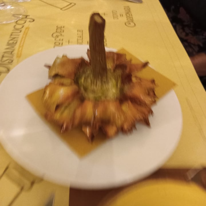photo of Pistamentuccia - Cucina Romana carciofi alla giudia shared by @giancarlo on  26 Feb 2024 - review
