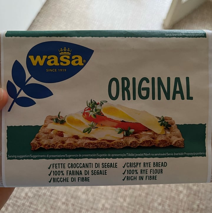 photo of Wasa crackers original shared by @linda0597 on  01 Dec 2023 - review