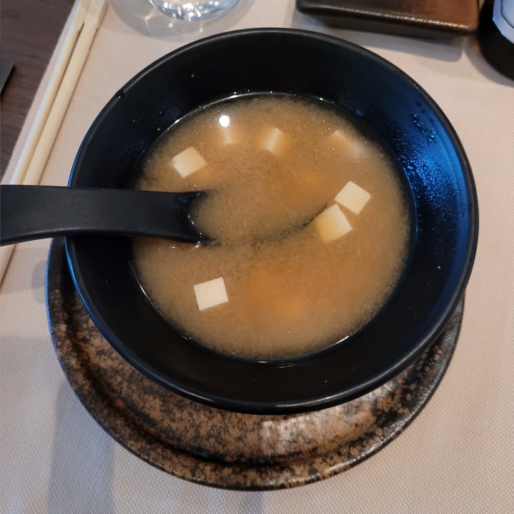photo of Dinzu Restaurant Treviso Miso Soup shared by @a1ex on  26 Aug 2023 - review