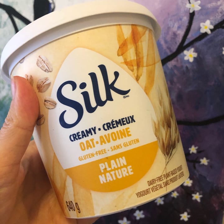 photo of Silk Oat plain yogurt shared by @bessiebean on  07 Oct 2023 - review