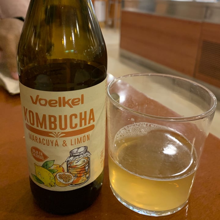 photo of Voelkel Kombucha Maracuja +Zitrone shared by @elyqs on  14 Oct 2023 - review