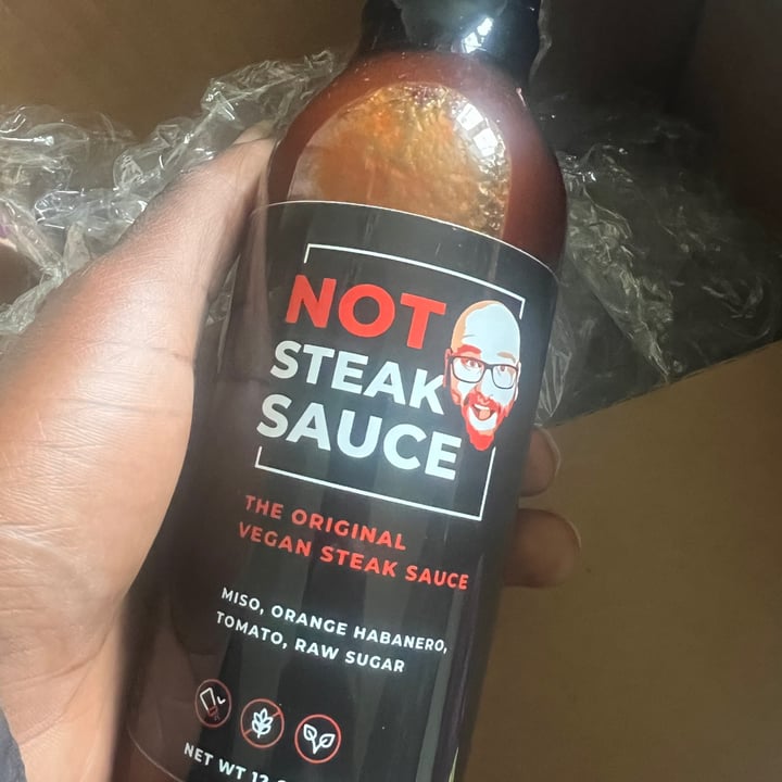 photo of Not Steak Sauce Vegan Steak Sauce shared by @fran-ban on  13 Oct 2023 - review