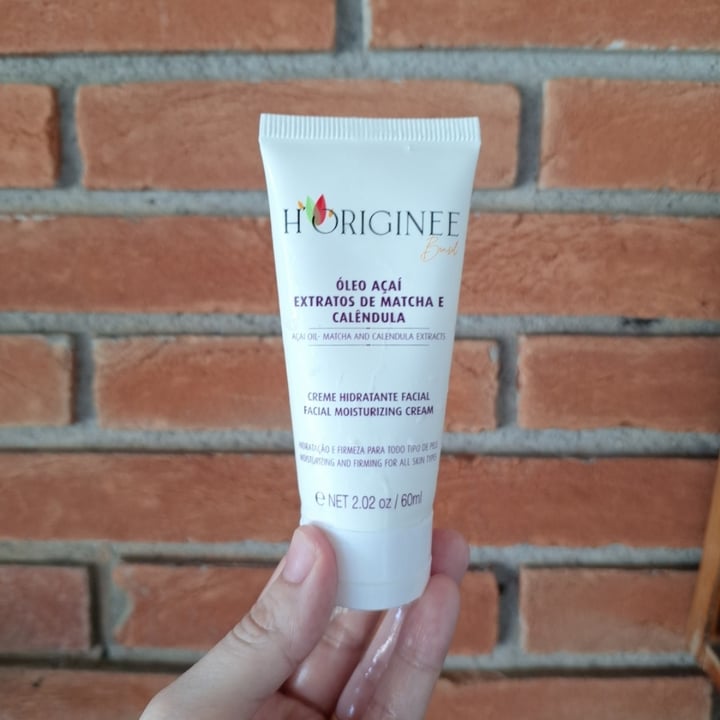 photo of H’originée Brasil Creme Para Rosto shared by @bgodines on  03 Apr 2025 - review