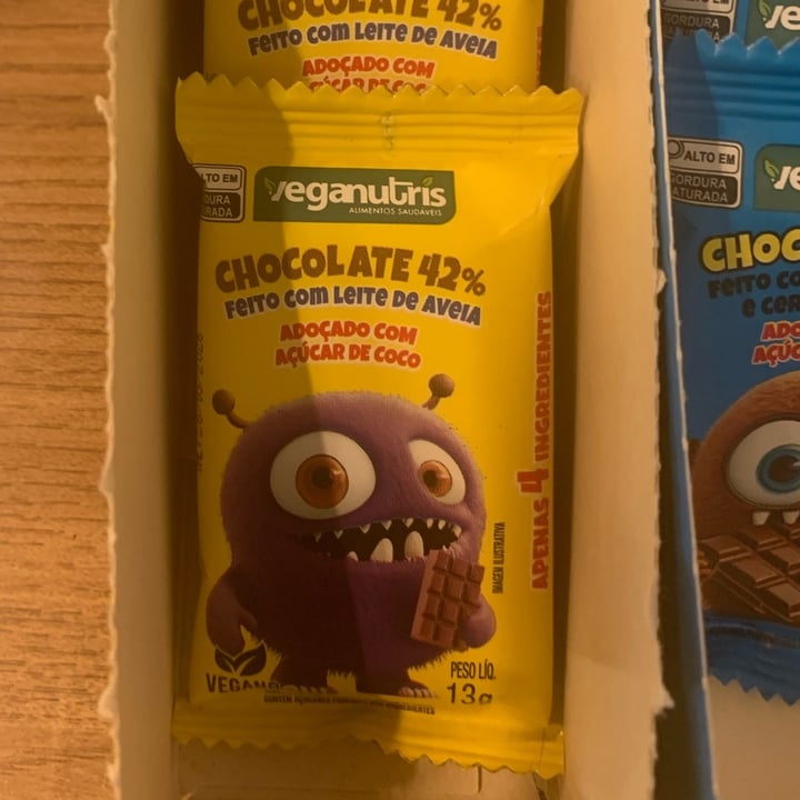 photo of Veganutris Chocolate 42% shared by @vimauro on  30 Sep 2025 - review