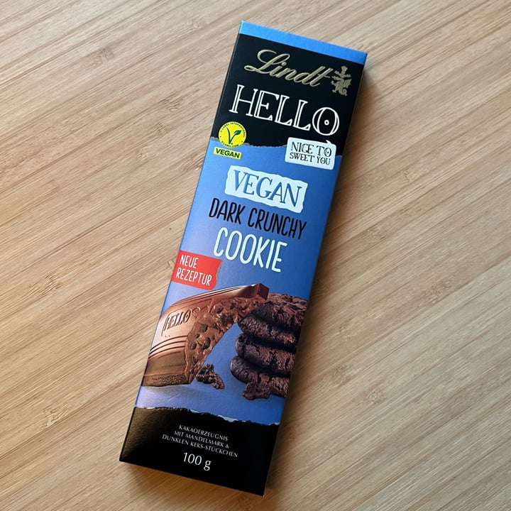 photo of Lindt Dark Crunchy Cookie shared by @veganhaven on  06 Mar 2024 - review
