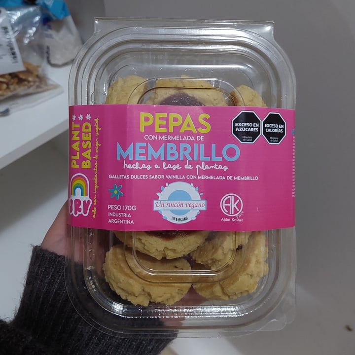 photo of Un Rincón Vegano pepas con mermelada de membrillo shared by @petriglianoluciana on  02 Jun 2024 - review