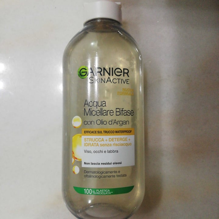 photo of Garnier Acqua micellare bifase con olio d'argan shared by @carol-k on  05 Jun 2025 - review