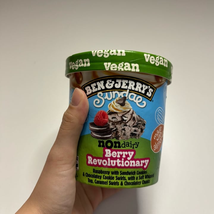 photo of Ben & Jerry's Berry Revolutionary (Sundae) shared by @gxlsxy on  24 Mar 2024 - review
