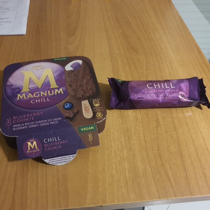 photo of Magnum Blueberry Cokie shared by @chiaraar on  17 Aug 2024 - review