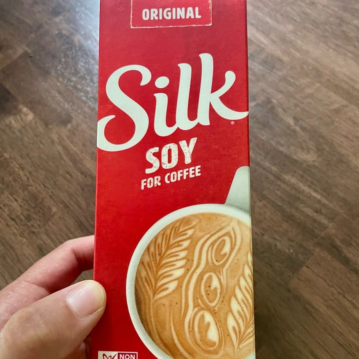 photo of Danone Silk Soy for coffee shared by @hairyveganmonk on  17 May 2024 - review