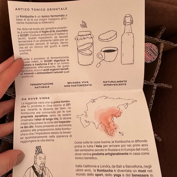 photo of Legend kombucha peach one shared by @babette on  05 Feb 2025 - review