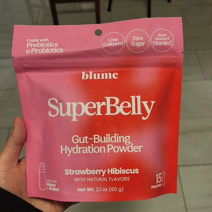 photo of Blume SuperBelly Srawberry Hibiscus shared by @all1za on  07 Mar 2024 - review