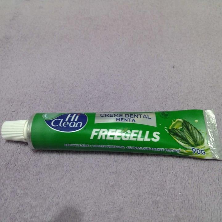 photo of Hi clean Freegells Creme Dental de Menta shared by @caiofornari on  12 May 2024 - review