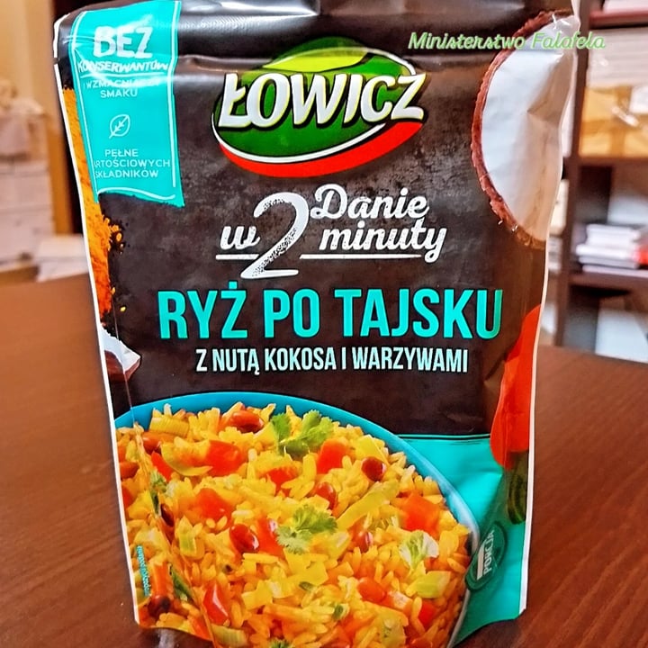 photo of Łowicz Ryż po tajsku z nutą kokosa i warzywami shared by @ministerstwofalafela on  10 Aug 2025 - review