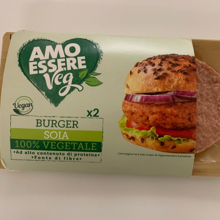photo of Amo Essere Veg burger soia shared by @francyt on  29 Dec 2023 - review