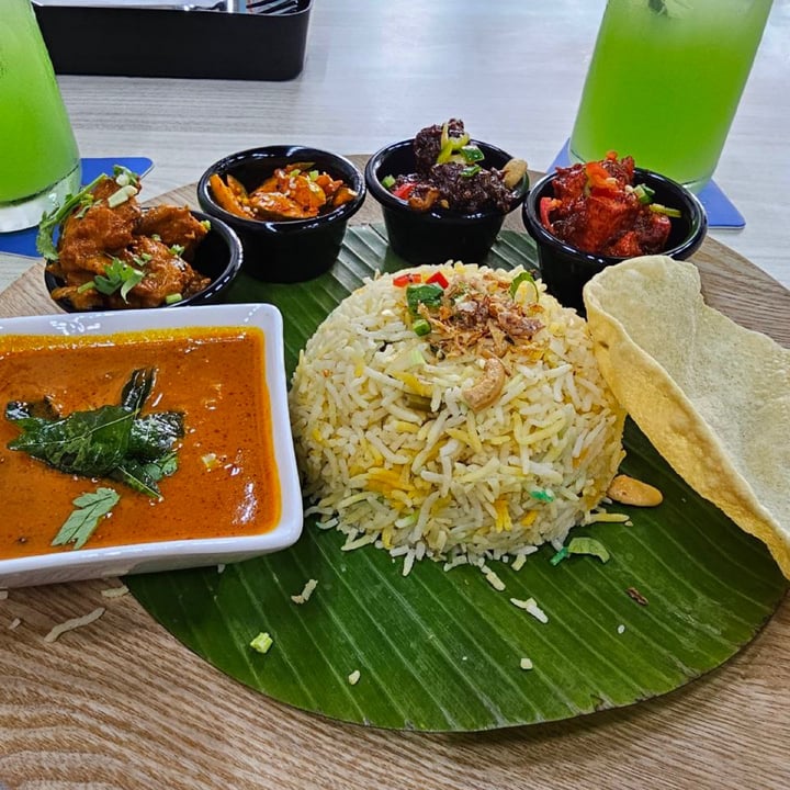 photo of Ammani Catering Mock meat set meal shared by @allidoisvin on  06 Mar 2024 - review