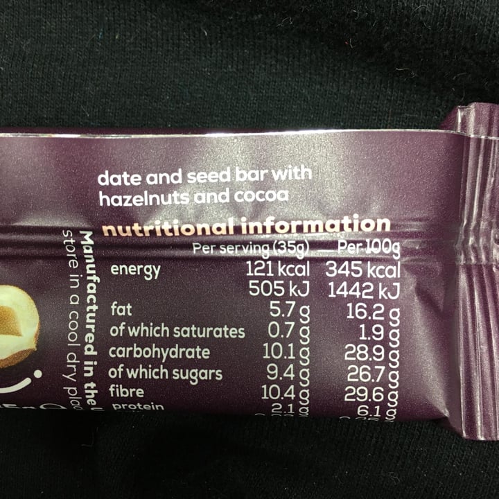 photo of the gut stuff good fibrations, cocoa & hazelnut shared by @salsedine on  06 Apr 2025 - review